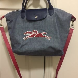 Rare longchamp tote/crossbody bag